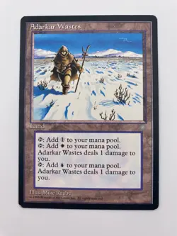 Adarkar Wastes - NM - Ice Age - Magic the Gathering - Image 1