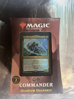 QUANTUM QUANDRIX Strixhaven Commander Complete Deck mtg Sealed NEW - Image 1