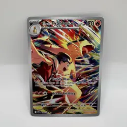 Ethan's Typhlosion 190/182 Sv10: Destined Rivals Holo Pokemon Illustration Rare - Image 1