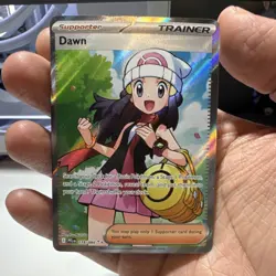 Pokemon Dawn Full Art Holo Ultra Rare Trainer 118/094 Me02 Phantasmal Flames - Image 1