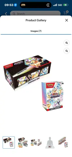 Sam’s Club Pokemon Prismatic Evolutions 2 Surprise Boxes & 2 Booster Bundles Lot - Image 1