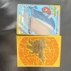 Pokemon Magikarp & Wailord GX Full Art TAG TEAM Ultra Rare Holo 160/181 - Image 2