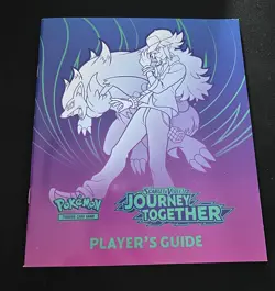 Pokemon TCG Players Guide Journey Together Unused - Image 1