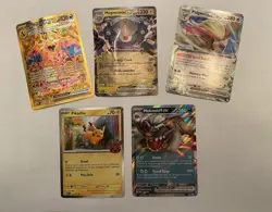 Charizard ex - Hyper Rare SV03: Obsidian Flames 228/197, Pikachu Pokemon Lot - Image 1