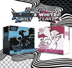 Pokemon Black Bolt & White Flare Pokemon Center Elite Trainer Box ETB - Sealed - Image 1