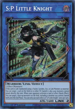 Yugioh S:P Little Knight RA03-EN049 - Secret Rare - Image 1