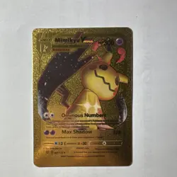 Mimikyu VMAX Gold Secret Rare 069/172 Foil Brilliant Stars Pokemon TCG Card - Image 1