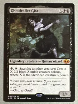 MTG / Ghoulcaller Gisa / CC2 / #2 / Regular / Mythic / NM - Image 1