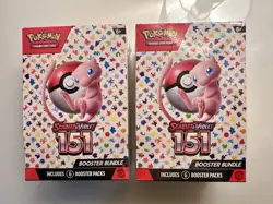 Two Pokemon 151 Booster Bundle TCG Scarlet & Violet Sealed (12 total packs) - Image 1