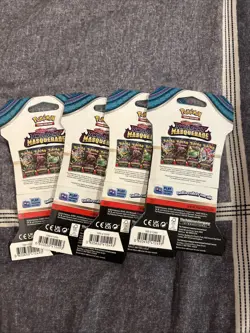 Pokemon Twilight Masquerade Sleeved Booster x 4 Art Set - Image 2