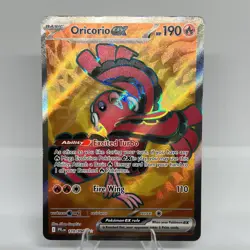 Oricorio EX 110/094 Ultra Rare Phantasmal Flames Pokemon TCG NM-Mint Pokemon - Image 1