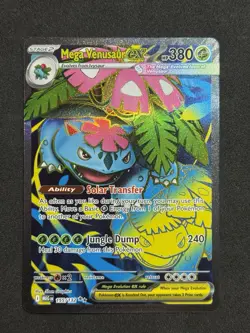 Pokemon TCG - Mega Venusaur ex 155/132 Ultra Rare - Mega Evolution - Image 1