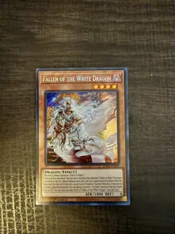 Yugioh! 1x Fallen of the White Dragon BPRO-EN024 Secret Rare 1st Ed NM - Image 2
