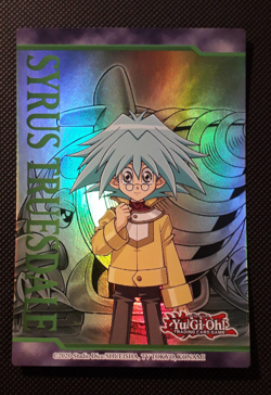 Yu-Gi-Oh! Syrus Truesdale Art Token, LDS1-DET10, Super Rare, Near Mint - Image 1