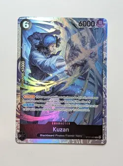 Kuzan ST27-003 Super Rare Holo One Piece TCG Playset NM - Image 1