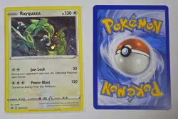 Rayquaza SWSH029 Cosmos Holo Sword & Shield Promo Cards Pokemon TCG & Bonus Card - Image 1