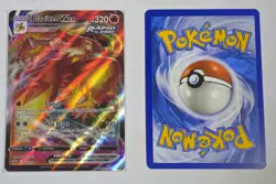 Blaziken VMAX 021/198 Sword & Shield Chilling Reign Pokemon TCG & Bonus Card - Image 1
