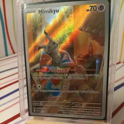Pokemon TCG Mimikyu Scarlet & Violet Promo Card 075/Promo - Image 1