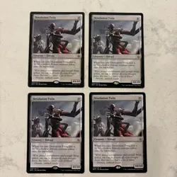 Magic the Gathering MTG Desolation Twin Play Set Of 4 Cards - Image 1