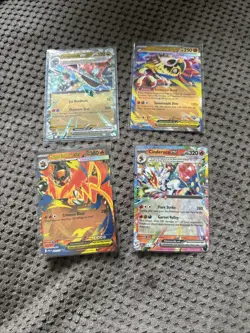 Pokemon TCG Ascended Heroes EX Bundle X4 Cards - Image 1