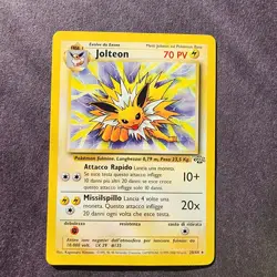 Jolteon Pokemon card (20) 20/64 - Jungle - (LP) (006) - Image 1
