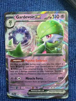 Gardevoir Ex 86/198 Pokemon Card Scarlet Violet Holo Double Rare Near Mint - Image 1