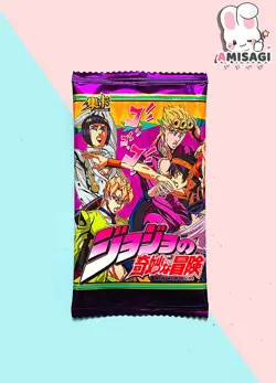 JoJo’s Bizarre Adventure - Trading Card Game TCG Booster Pack Anime Manga Kawaii - Image 1
