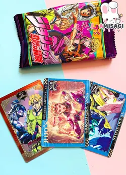 JoJo’s Bizarre Adventure - Trading Card Game TCG Booster Pack Anime Manga Kawaii - Image 2