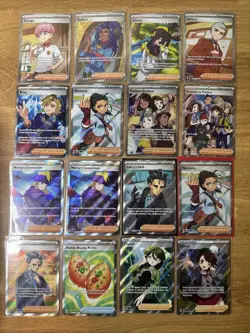 Pokemon TCG Lot Of 16 Full Art Trainer Cards Various Sets Read LP-NM - Image 1