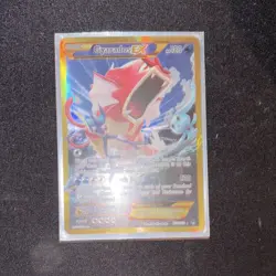 Gyarados EX Secret Rare Full Art Holo 123/122 Breakpoint Pokemon TCG Card - Image 1
