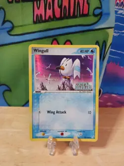 Pokemon Card - Wingull Crystal Guardians 70/100 Common Reverse Holo Stamped - Image 1