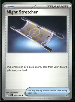 Night Stretcher 061/064 Shrouded Fable Regular Pokemon TCG - Image 1