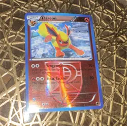 Pokemon Flareon Team Plasma Reverse Holo 12/116 Uncommon Stage 1 Plasma Freeze - Image 1