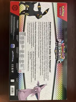 Pokemon Scarlet & Violet Prismatic Evolutions Premium Figure Collection Sealed - Image 2