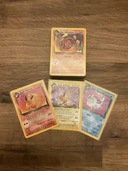 Pokemon Team Rocket 2000 Complete Set Of Common & Uncommon Cards NM-LP - Image 1