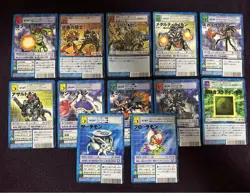 Digimon Card Old Starter Set, Devimon, Ferethmon, Greymon, Et Japan - Image 2
