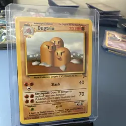 Pokemon TCG Dugtrio Base Set 2 Unlimited Rare Card 23/130 LP - Image 1
