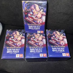 Lot of 4 - One Piece Card Game Double Pack Vol. 9 DP09 - OP14 - English 2x - Image 1
