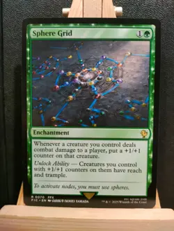 Sphere Grid - Final Fantasy Commander - Rare - NM (see pics) MTG - Image 1