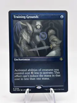 Training Grounds 0109 Etched Foil MOM: The Aftermath MAT MTG NM - Image 1