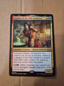 Agatha of the Vile Cauldron Wilds of Eldraine Regular - Image 1