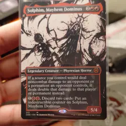 Magic: The Gathering Solphim, Mayhem Dominus Showcase Mythic ONE 312 - Image 1