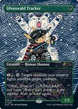 MTG - Ulvenwald Tracker - Borderless - Secret Lair - Magic the Gathering - Image 1