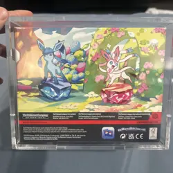 Pokemon TCG Prismatic Evolutions Mini Tin with acrylic case sealed - Image 4