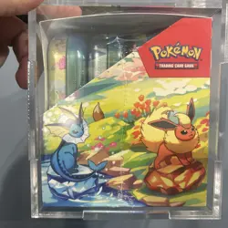 Pokemon TCG Prismatic Evolutions Mini Tin with acrylic case sealed - Image 5