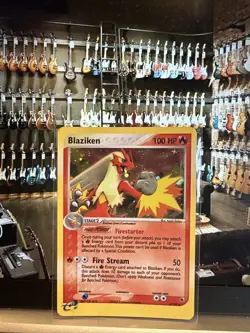 Pokemon TCG Blaziken EX Ruby and Sapphire 3/109 Holo Holo Rare - Image 1