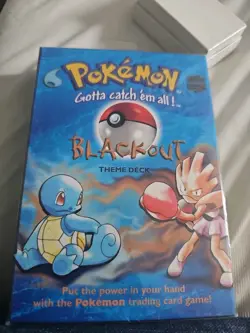 Pokemon Blackout Theme Deck Sealed - Image 1