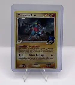 Toxicroak G DP41 Black Star Promo Diamond & Pearl Holo 2009 Pokemon TCG MP - Image 2