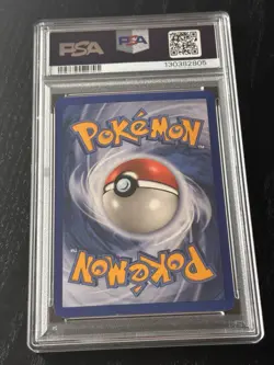 2006 Pokemon Black Star Promo Groudon EX Holo #038 PSA 7 NM - Image 2
