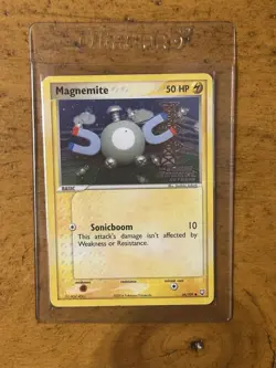 2004 Pokemon Magnemite Team Rocket Returns 66/109 Reverse Holo Stamped RARE TCG - Image 1